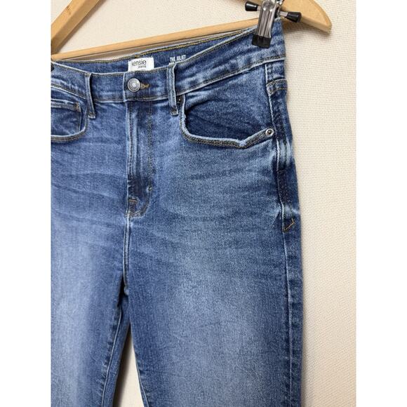 Kensie Jeans The Juliet High Rise Slim Ankle Fray Hem Women's Denim 8/29 - Picture 2 of 16